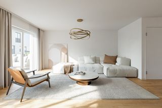 Wohnzimmer, Visualisierung von Zackplan